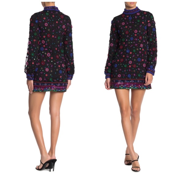 Tularosa Adams Dress in Pink Multi - Picture 4 of 11